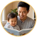 A parent at home