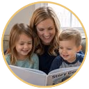 A parent at home